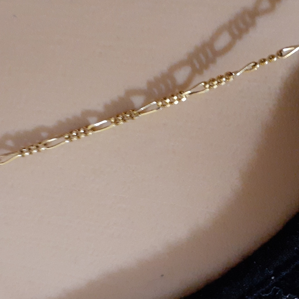 Vtg Pididdly Links Real Brass Charm Necklace - image 7